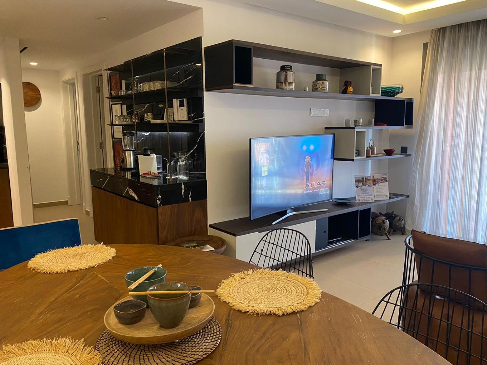 Luxueux Appart Hivernage Avec Vue Sur L"Atlas Μαρακές Εξωτερικό φωτογραφία